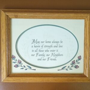 James Lawrence Home Art, Matted & Framed, Calligraphy & Flowers